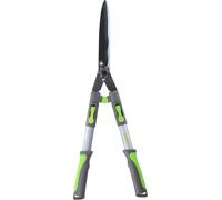 Kinzo Taille-haies extensible 6587CM - Taille-haies avec revêtement antiadhésif - Poignées ergonomiques - 65 x 26 x 2.8 CM - Vert/Gris