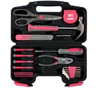 Kinzo Tool Kit 39 Pieces Pour usage domestique - Rose