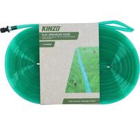 Kinzo tuyau d'arrosage 30M - Tuyau d'arrosage plat pour un arrosage régulier - Tuyau d'arrosage pour pelouses, massifs et jardins - Flexible, robuste et peu encombrant