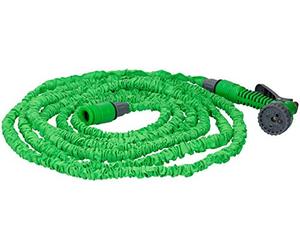 Kinzo Tuyau d'arrosage Extensible Vert 21,5 x 8 x 21,5 cm