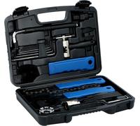 Kinzo universel 21 TLG. Jeu d'outils pour vélo - dans une boîte à outils pratique