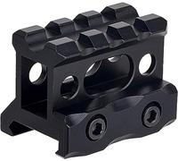 KinZon Support de Montage Picatinny Court 3 emplacements, 1 Pouce de Hauteur, en Alliage d'aluminium léger pour optiques Tactiques
