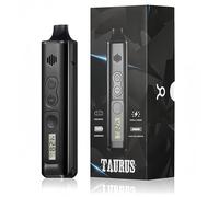 KinZon Vaporisateur Taurus pour herbes sèches, affichage OLED et contrôle de la température, chambre chauffante en céramique, chauffage rapide en 40s (Noir)