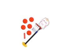 KIOALXZ Ensemble Complet de Panier de Basket-Ball réglable en Hauteur pour Enfants, avec Support de Jeu d'intérieur, Cinq Ballons et Une Base Stable pour