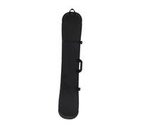KIOALXZ Housse de rangement portable pour ski et snowboard, élégante et facile à transporter, avec bandoulière rembourrée réglable pour un transport plus pratique, Noir, 150 cm