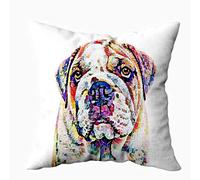 KIOAO Housses de coussin de Pâques, 40 x 40 cm, douces, carrées, concept de poster mignon, amitié des enfants, impression recto-verso Vieux Monde (Old World) 18 x 18 Multicolore J