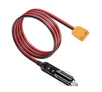 Kioball Câble de Prise Allume-Cigare de Voiture avec Connecteur Mâle XT90S, Câble Adaptateur XT90 14 AWG 6 Pieds pour Panneau Solaire RV, Centrale Électrique
