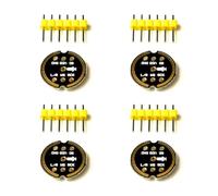 Kioball INMP441 Module de Microphone Omnidirectionnel MEMS Interface I2S à Faible Consommation D'Énergie de Haute Précision pour ESP32 (4 Pièces)