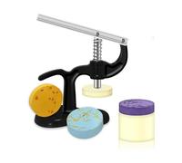 Kioball Kit de Moules pour Bombes Bain avec Un Ensemble Moules, Presse à Vapeur pour Douche, Outils pour Bombes Douche, Moule et Presse pour Bombes de Bain pour Fabrication de Bricolage
