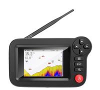 Kioball Smart Fish Finder - Détecteur de Poissons et de Profondeur Portable pour la Pêche Récréative Depuis Le Quai, Le Rivage ou