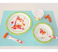 Kiokids 1932 Set de vaisselle 5 pièces unisexe Vert