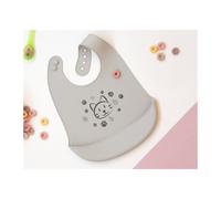 Kiokids - Bavaglino in Silicone - Grigio