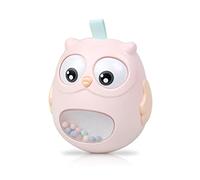 Kiokids Jouet Culbuto Hibou Rose