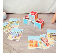 Kiokids Puzzle Magnétique Avec Cartes D'activité 4 Pièces