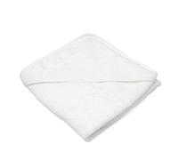 Kiokids Serviette De Bain En Bambou Pour Bébé Blanche