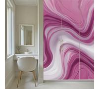 Kioldoq Papier Peint Chambre Adulte Art Abstrait, Stickers Meuble Peinture Fluide, Papier Peint Intissé Marbre Vinyle Autocollant Pour Salon Porte Placard Décoration Murale 250x175 cm