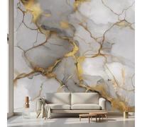 Kioldoq Papier Peint Chambre Adulte Marbre Esthétique, Stickers Meuble Peinture Fluide, Papier Peint Intissé Moderne Esthétique Vinyle Autocollant Pour Salon Porte Placard Décoration Murale 360x250 cm