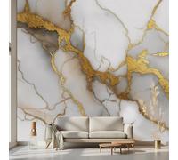 Kioldoq Papier Peint Chambre Adulte Marbre Esthétique, Stickers Meuble Peinture Fluide, Papier Peint Intissé Moderne Esthétique Vinyle Autocollant Pour Salon Porte Placard Décoration Murale 360x250 cm