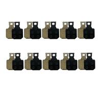 KiooS 10/20/30/40/50 Paires de Plaquettes de Frein à Disque en résine for vélo, compatibles avec M5 M7 MT5 MT7 SH901, pièces Accessoires de VTT pièce de Frein(30Pair Resin)