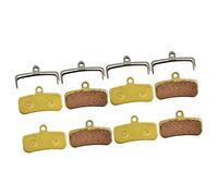 KiooS 4 Paires de Plaquettes de Frein de Disque métallique de Bicyclette/Fit pour M9120 M8120 M7120 MT520 MT420 Saint M810 M820 Zee M640 H01 pièce de Frein