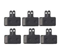 KiooS Plaquettes de Frein à Disque Semi-métalliques for vélo, 6 à 60 Paires, compatibles avec B01S M575 M525 M515 T615 T675 M486 M475 M416 M415 M395 pièce de Frein(60pair Semimetal 01B)