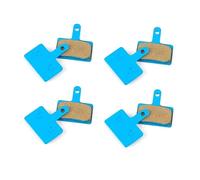 KiooS Plaquettes de Frein de vélo Multi-cuivre Bleues à 4 Roues, compatibles avec B01S M375 M395 M446 M485 M486 M416, pièce de plaquette de Frein for vélo VTT pièce de Frein