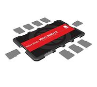 Kiorafoto Étui de Rangement pour Cartes mémoire SD pour 10 Cartes MSD/TF - Micro SDHC, Micro SDXC, TF