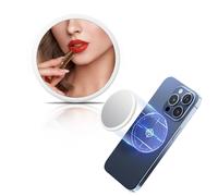 Kiorafoto Miroir d'avion magnétique pour iPhone 15 14 13 12 Pro Max Plus, ou pour étui de téléphone Magsafe - Miroir de maquillage fin pour selfies, vlogging et streaming