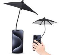 Kiorafoto Parapluie magnétique pour téléphone extérieur, avec angle flexible et anneau rotatif pour iPhone 15, 14, 13, 12 Pro Max Plus, étui Mag-Safe et tous les téléphones anti-reflets