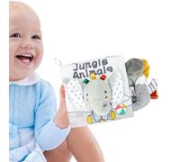Kioriur Livres De Dentition Doux, Livres De Bain Pour - Livre En Tissu De Queue à Contraste éLevé Résistant Aux Déchirures - Livres D'activités En Tissu Touch Feel