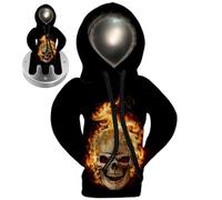 Kioriur Sweat à capuche Skeleton Gear Shift, Sweat à capuche Gear Shift Halloween - Pull de levier de vitesse,Sweat à capuche de changement de vitesse, couverture de changement de vitesse de voiture