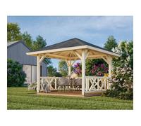 Kiosque de jardin en bois Betty - PALMAKO - 300 X 300 cm - 9 m²
