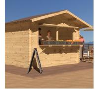 Kiosque de vente - 348x248x258 cm - 7.30 m²