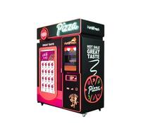Kiosque de vente de pizza automatique de haute qualité, ordinateur portable de restaurant avec options de paiement sans argent en temps réel