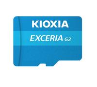 Kioxia Exceria G2 MicroSDXC 128GB UHS-III U3 A1 V30 Clase 10 + Adaptador SD