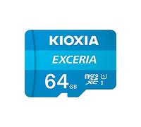 Kioxia EXCERIA Carte microSDXC 64 GB UHS-I résistance aux chocs, étanche