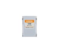 Kioxia CD8-R 3.84To SSD 2.5" PCIe 4.0 NVMe 1.4 BiCS FLASH TLC Lecture 7200Mo/s Écriture 3800Mo/s 1250K/195K IOPS Serveur/Workstation