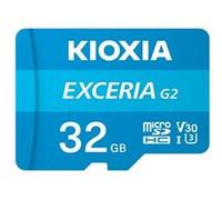 KIOXIA EXCERIA G2 - Carte mémoire flash - 32 Go - A1 / Video Class V30 / UHS-I U3 / Class10 - microSDHC UHS-I G