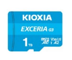 Kioxia EXCERIA G3 1 To MicroSDXC UHS-I Classe 10