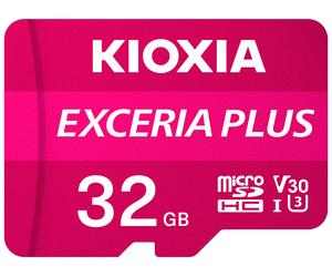 Kioxia Exceria Plus 32 Go MicroSDHC UHS-I Classe 10
