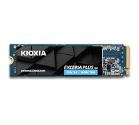 Kioxia EXCERIA Plus G4 NVMe SSD 2To SSD Interne, PCIe Gen5 x4, Lecture 10 000 Mo/s, écriture 8 200 Mo/s, rétrocompatible PCIe 4.0, pour Jeux, décodeurs et Ordinateurs Portables, Noir Bleu