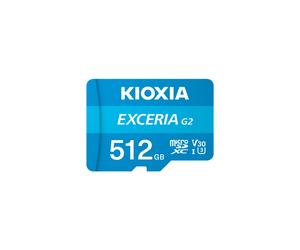 Kioxia LMEX2L512GG2 mémoire flash 512 Go MicroSDHC UHS-III Classe 10