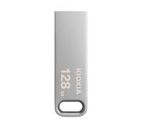 KIOXIA TransMemory U366 USB Flash Drive 128GB 3.0 USB File Transfer on PC/Mac, Metal
