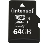 Intenso 64GB microSDXC Performance Carte microSD 64 GB Class 10 UHS-I étanche
