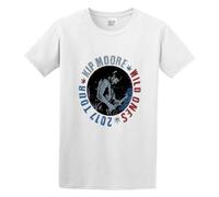 Kip Moore Guitar Wild One Tour Men's T-Shirt Unisex White Cotton Print Tee Shirts 3XL