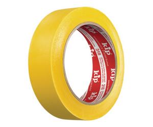 Kip Ruban protecteur en PVC 318 jaune L. 33 m l. 50 mm Rouleau KIP Quantité:6