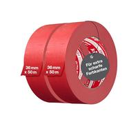 Kip Tape 3301 Ultra Sharp ruban de masquage en pack de deux - ruban de peintre professionnel - bords ultra coupants pour peindre & vernir, 30mm x 50m