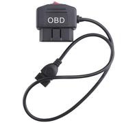 Kipebep 24 Heures 5V 3A USB Câble de Charge de Voiture OBD Hardwire Kit avec Interrupteur 0,5 MèTre de pour Dash Cam CaméScope VéHicule DVR