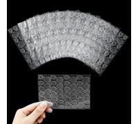 Kiperline Lot de 480 Autocollants pour Faux Ongles, Press on Nails Autocollant Ongle Transparent Patch pour Manucure Décoration