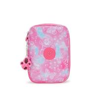 Kipling 100 PENS Grand étui à crayons, pochettes, étuis, Garden Clouds (Rose)